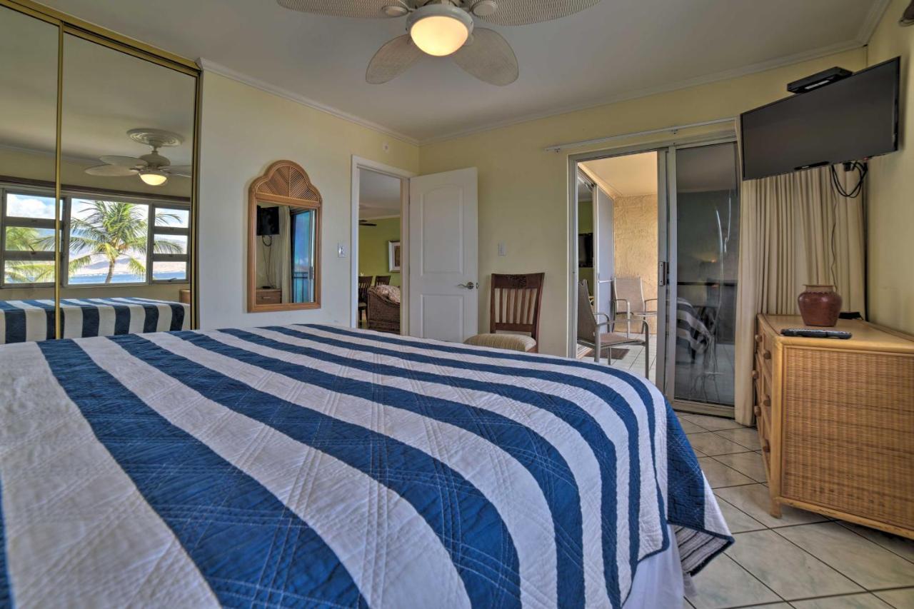 Beachfront Kihei Sanctuary With Lanai And Ocean Views! Bagian luar foto